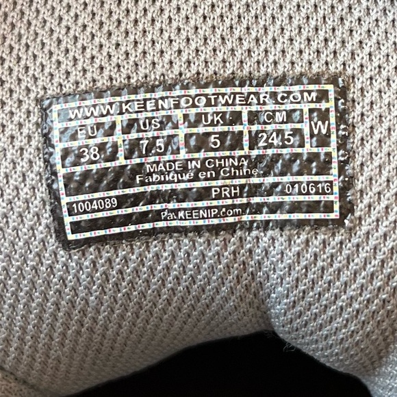 Keen Waterproof Hiking Shoes Women’s Size 7.5 38 - Picture 11 of 11